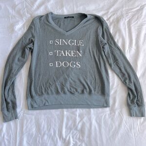 Wildfox Baggy Beach Jumper Dogs
